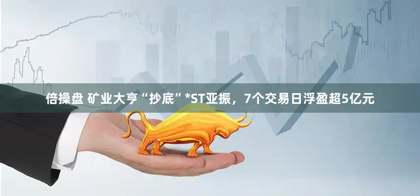 倍操盘 矿业大亨“抄底”*ST亚振，7个交易日浮盈超5亿元