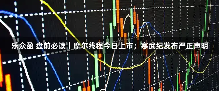 乐众盈 盘前必读丨摩尔线程今日上市；寒武纪发布严正声明